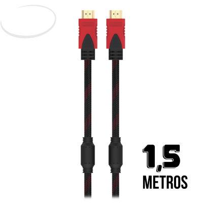 CABLE HDMI HIGH SPEED REFORZADO 1.5 MTS