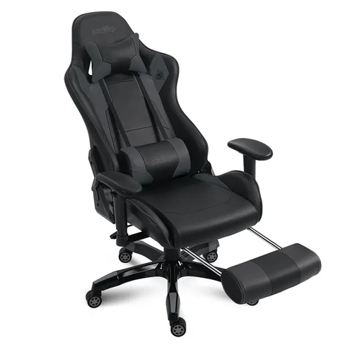 [601000042] Silla Gamer Level Up Apolo C/Apoya Pies Y Reclinable Ergonómica